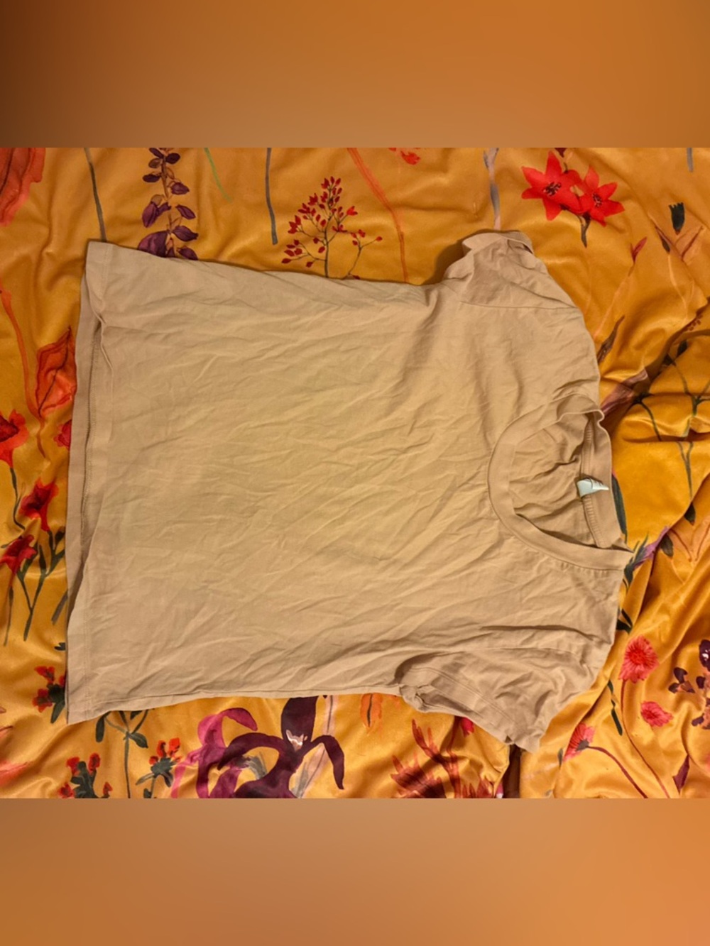 & Other Stories Crew Neck T-Shirt in Light Pink